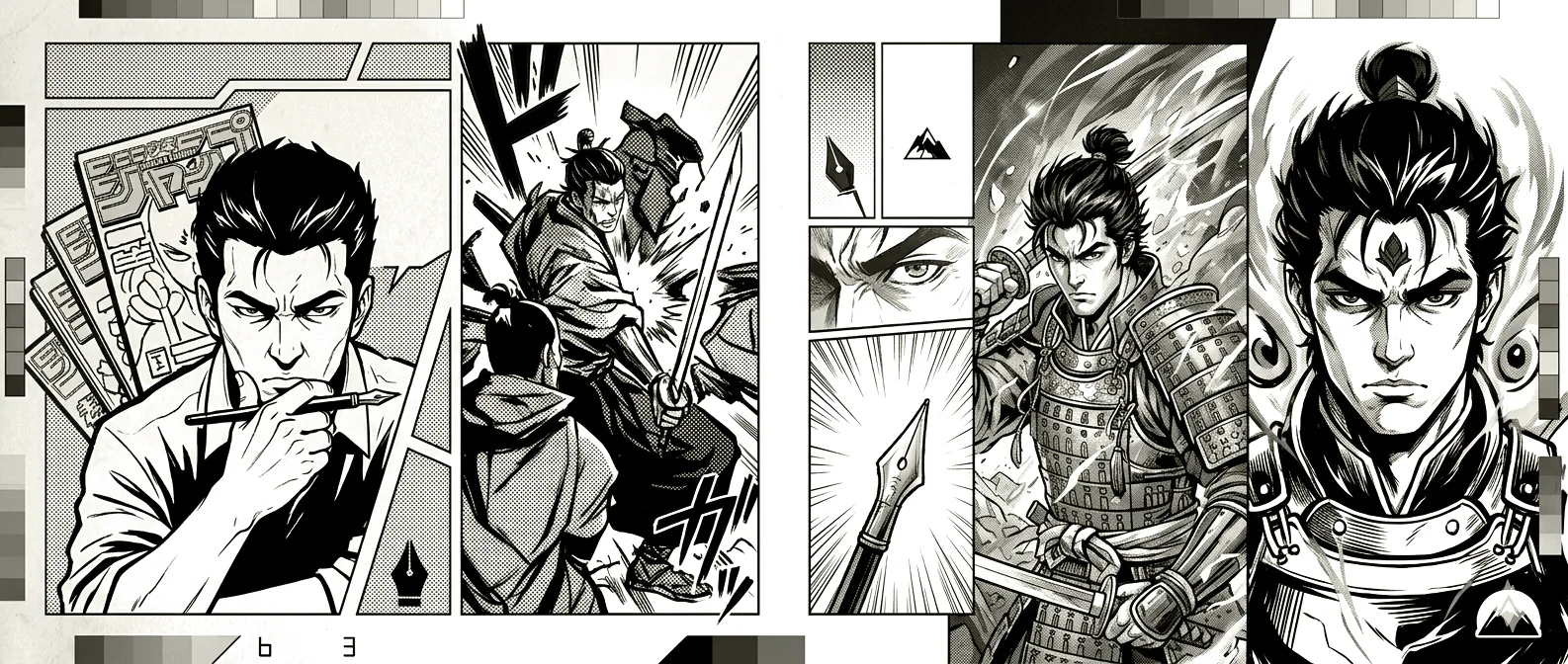Mangá e a Ausência da Cor